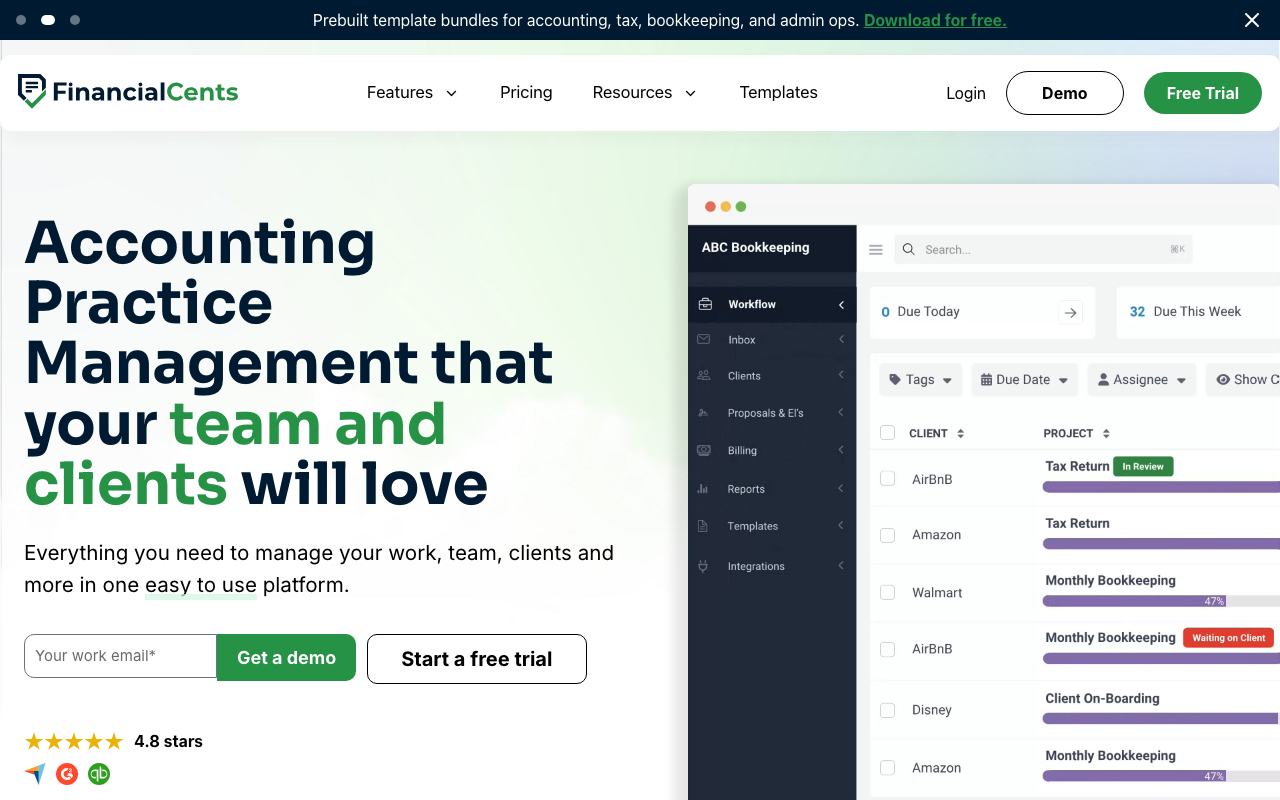 Financial Cents screenshot