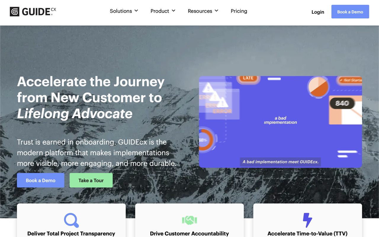 GuideCX screenshot