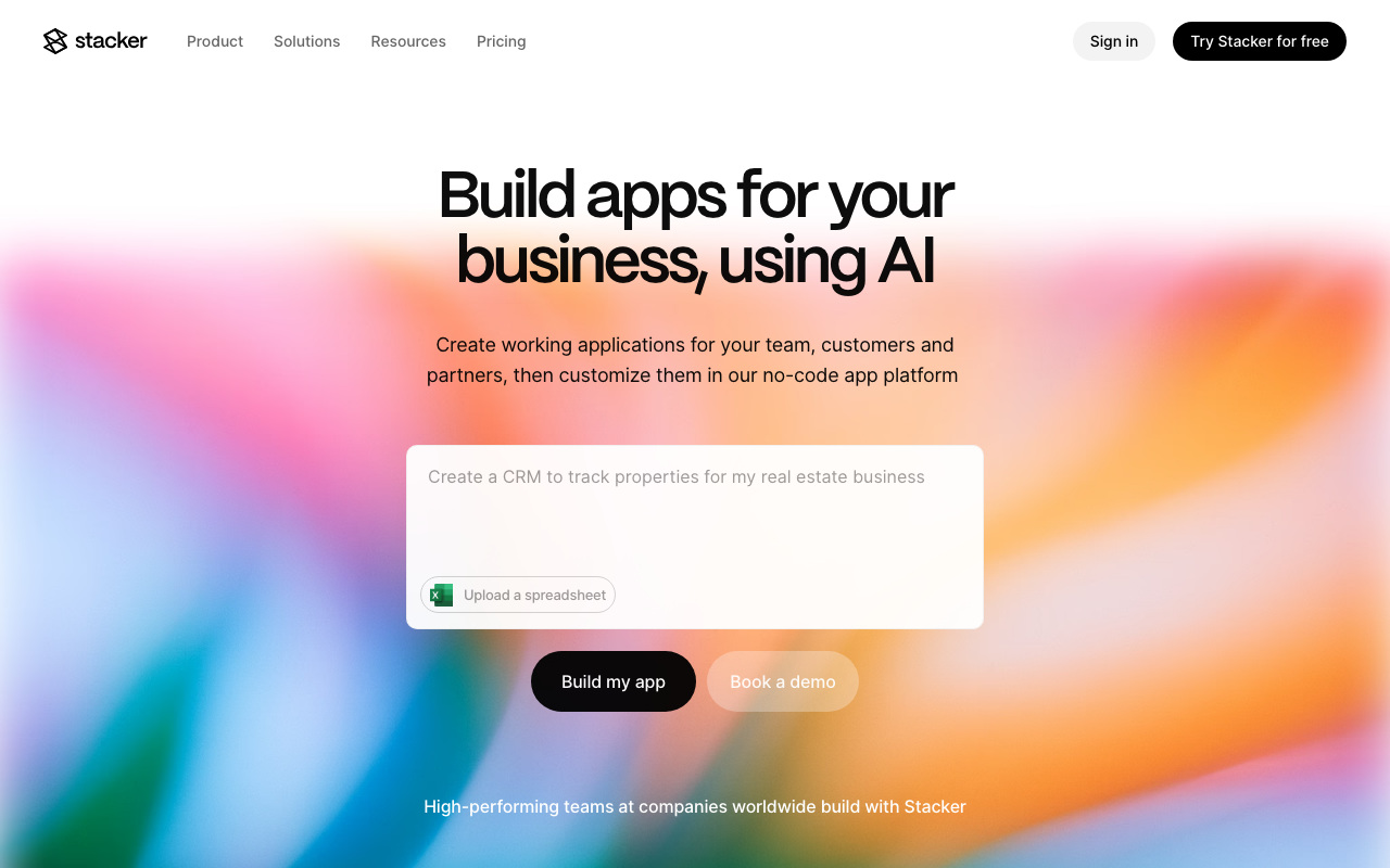 Stacker screenshot